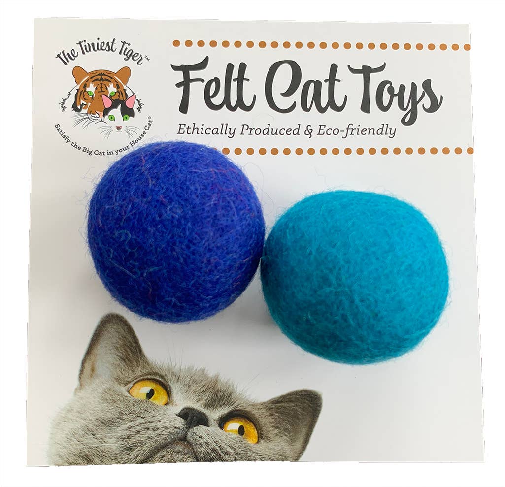 Wool Felt Cat Toy | Eco-friendly and Biodegradable