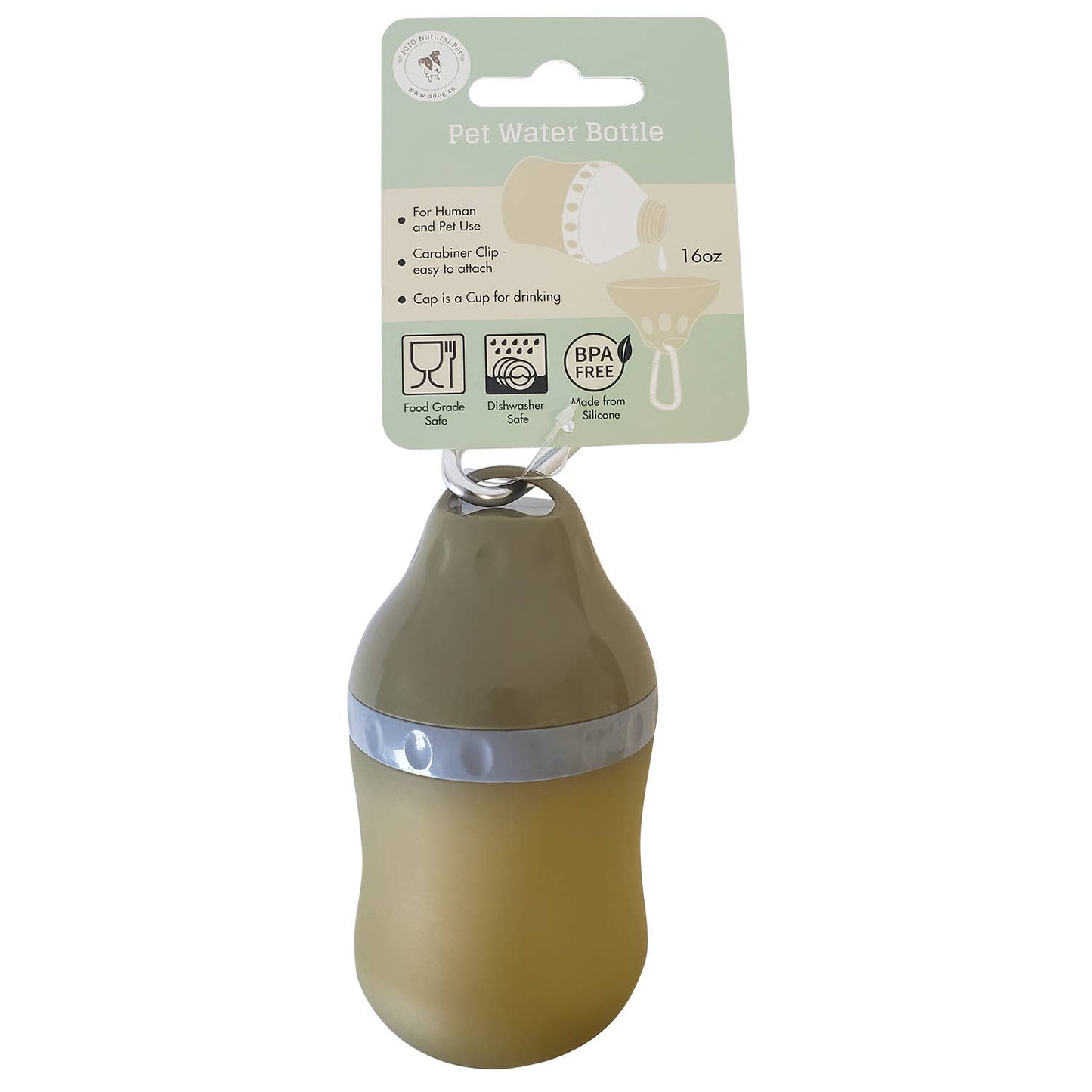 Eco-Friendly Silicone Dog Travel Water Bottle