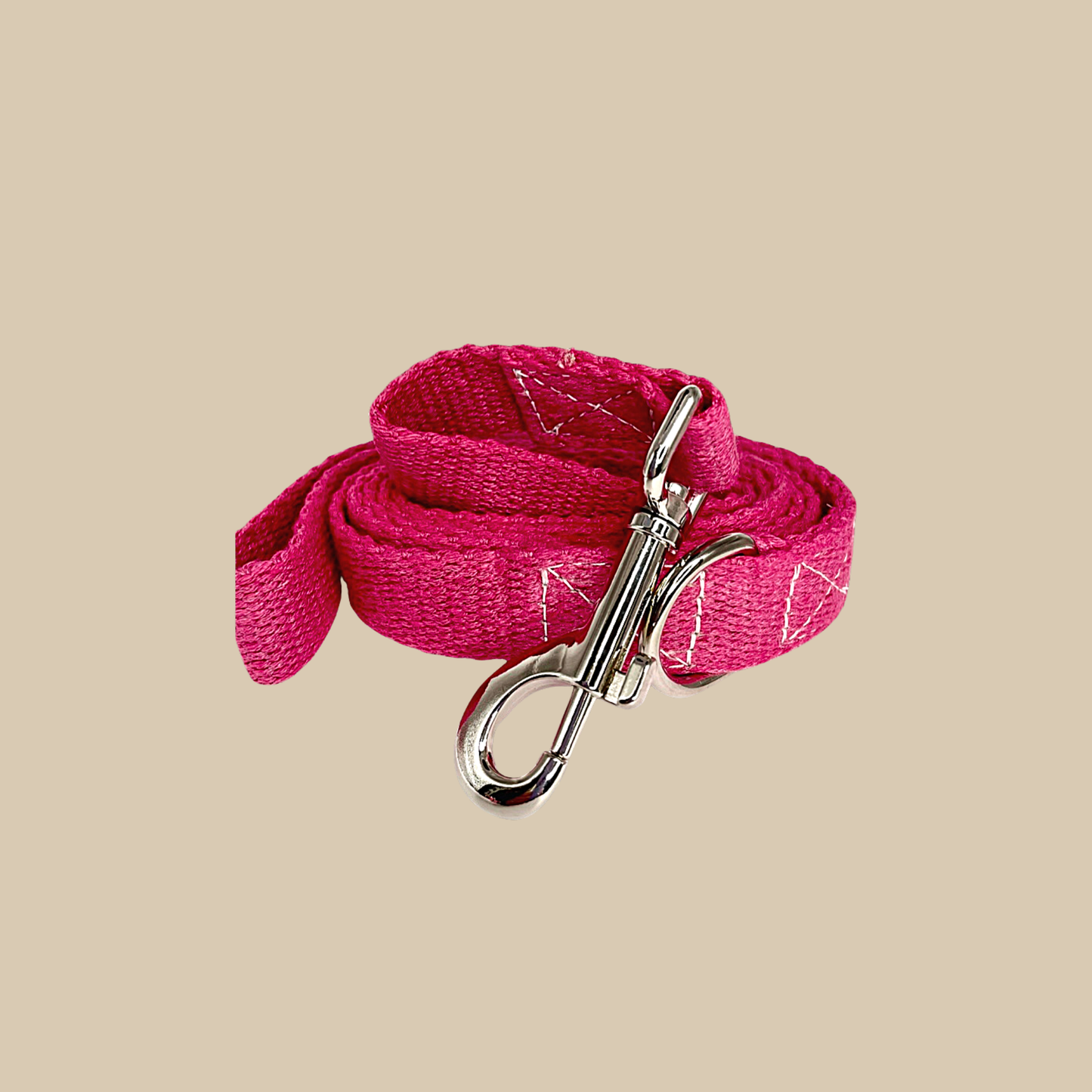 Hemp leash - Pink