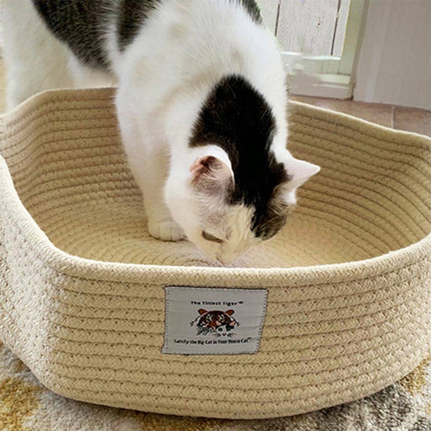 Cotton Rope Cat Bed