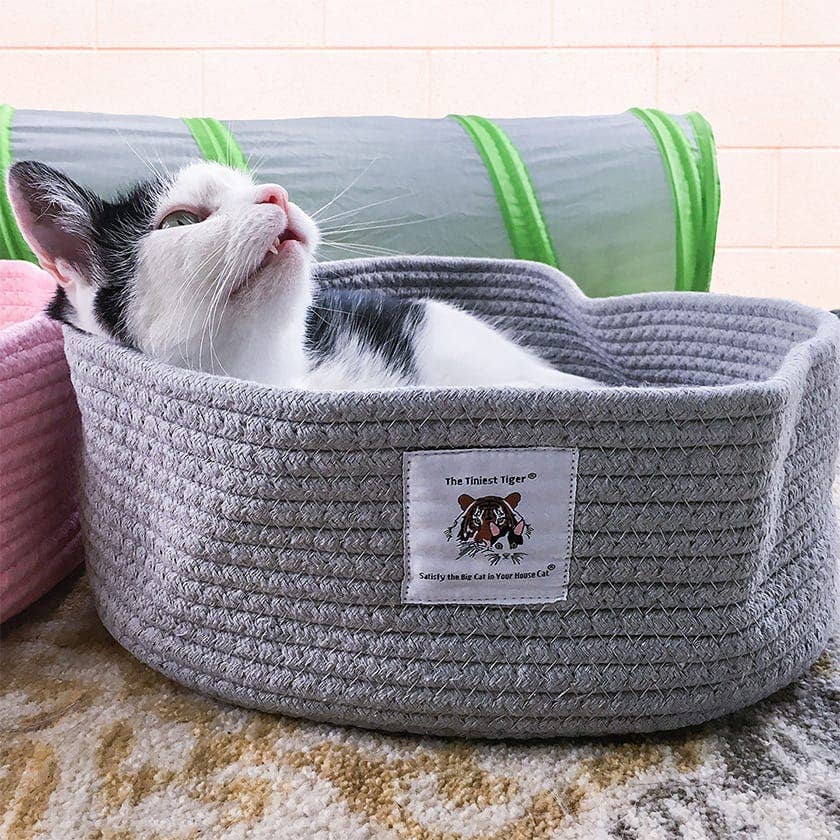 Cotton Rope Cat Bed